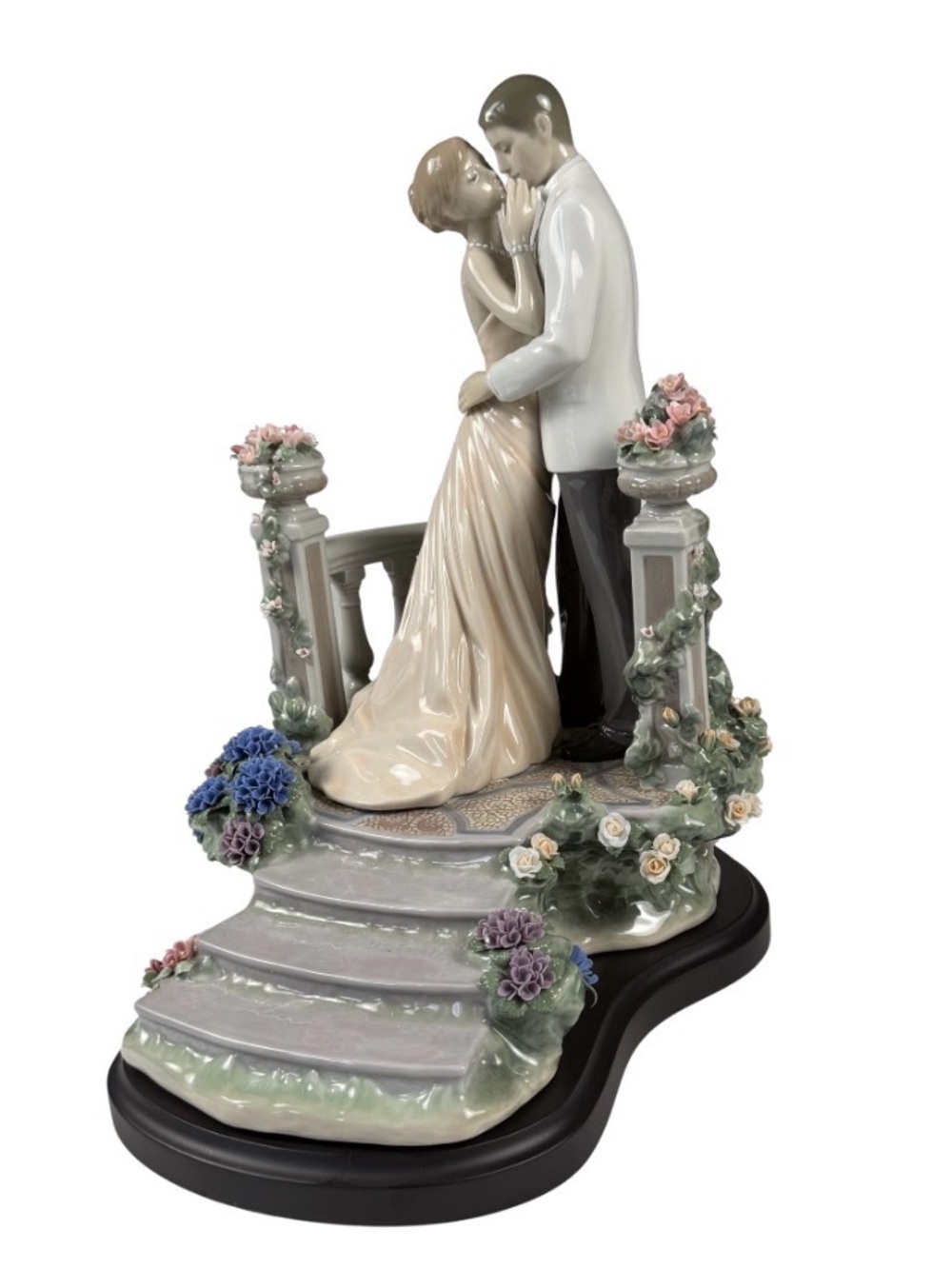 Lladró Moonlight Love 01007695 Signed Ltd Ed 563/2500 Romantic Couple w/Orig Box